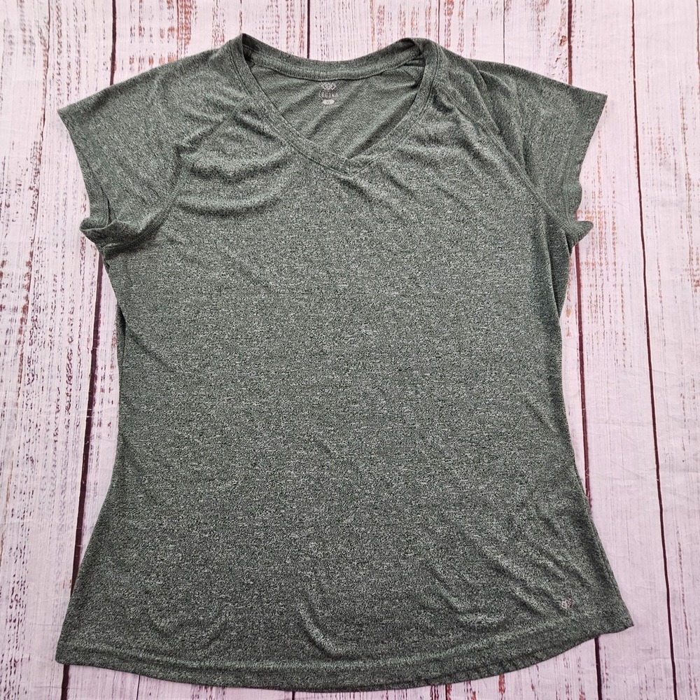Leg3nd Green Short Sleeve Performance T-Shirt Women's XL